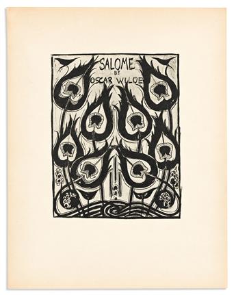 BEARDSLEY, AUBREY. A Portfolio of Aubrey Beardsleys Drawings Illustrating Salome by Oscar Wilde.